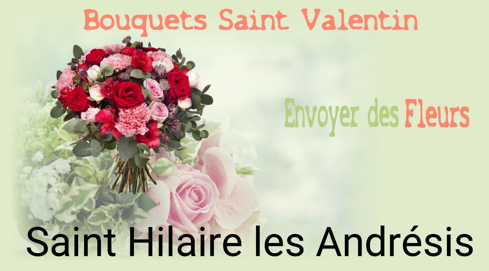 Roses de Saint-Valentin livrées à Saint-Hilaire-les-Andrésis